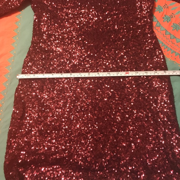 🎉 2 times host pick 🎉 all over sequin TFNC dress - Picture 6 of 7